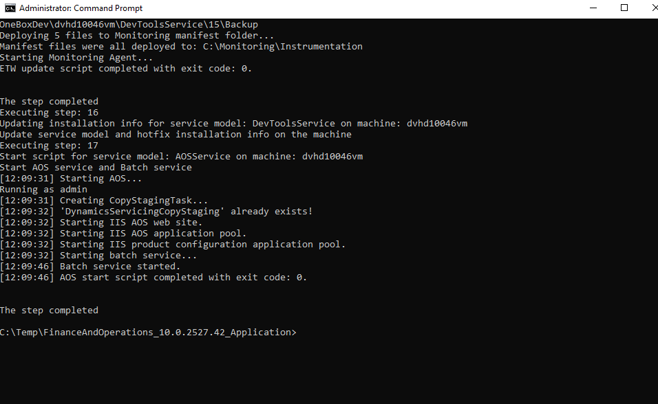 &ldquo;installed services&rdquo;