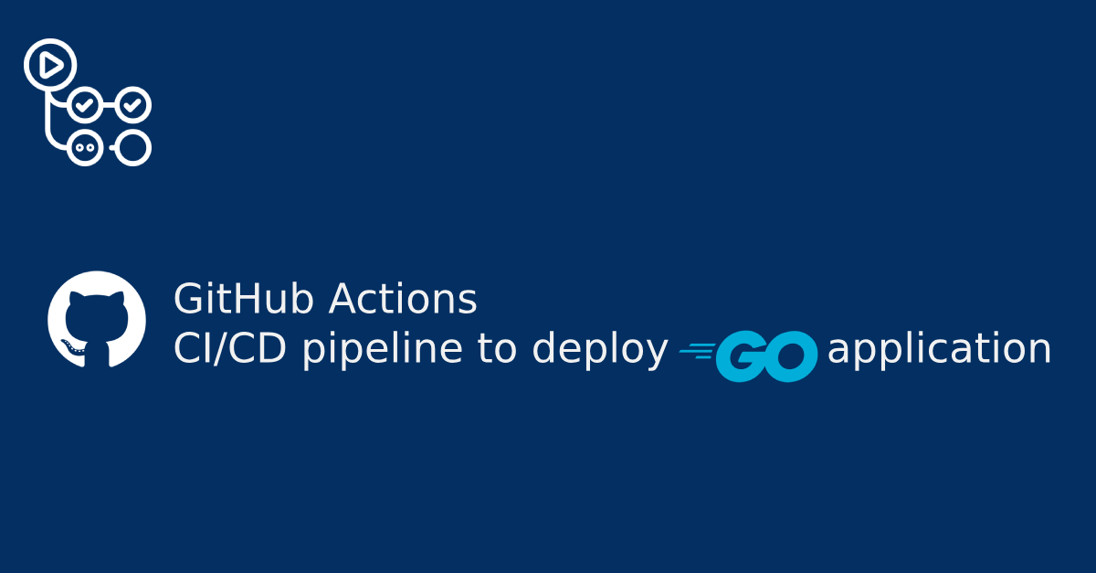 GitHub Actions CI/CD Pipeline To Deploy Go Application | Rebin